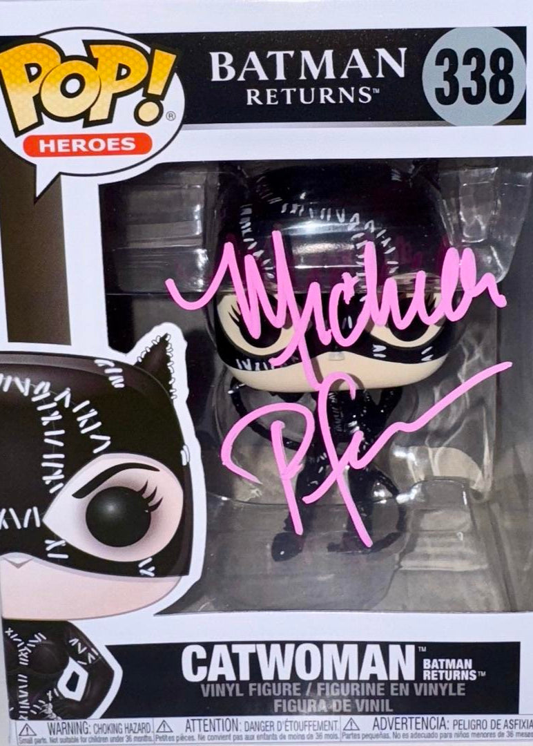 Michelle Pfeiffer Signed Funko Pop #338 Catwoman Batman Returns - Celebrity Authentics #2